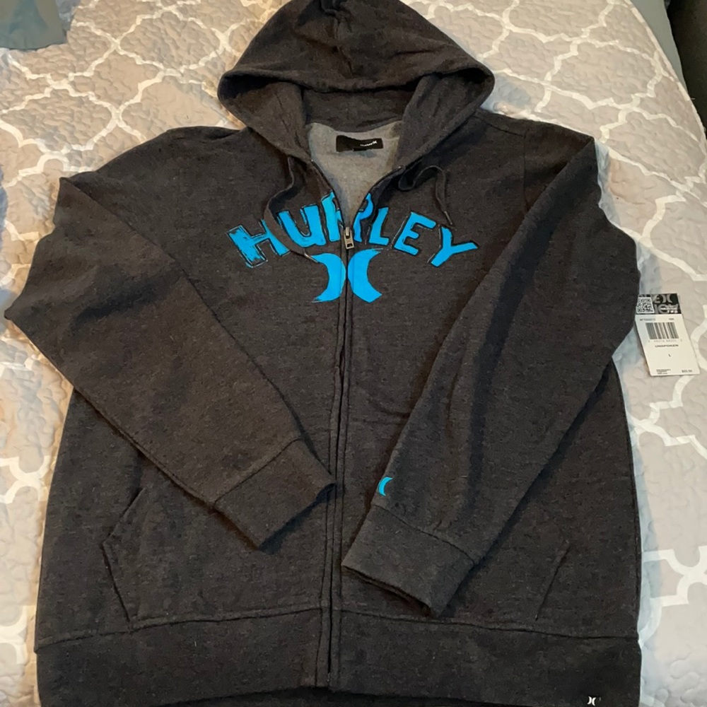 Hurley Men’s ZipUp Sweatshirt